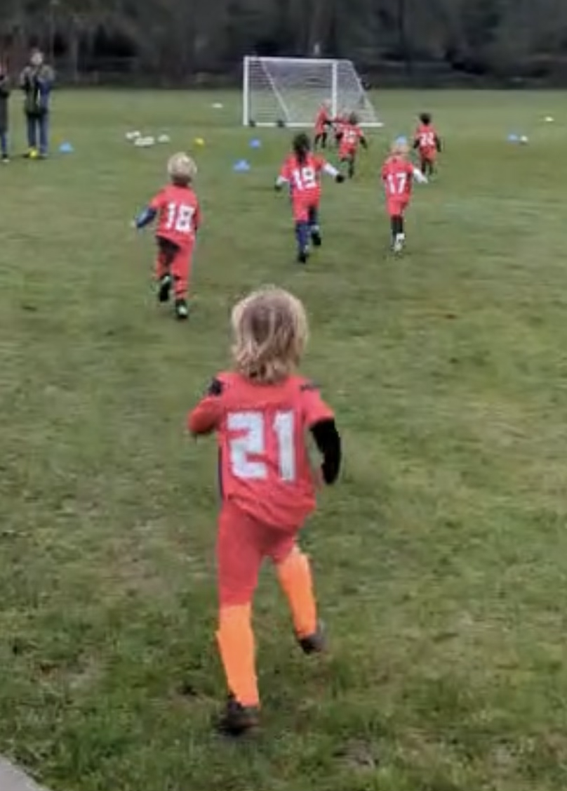 Mini-soccer training